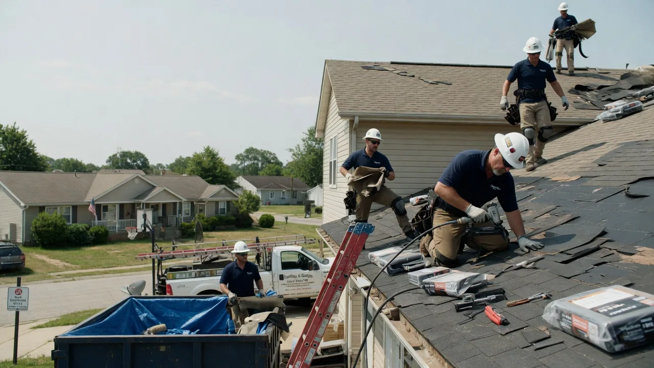 Roof Replacement in Edwardsville, IL near me
